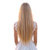 Unique Bargains Women's Style 1 Rhinestone Braided Hair Chain 1 Pc - 2 of 4