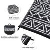 Waterproof  Outdoor Rug - Reversible Patio Carpet, UV & Stain Resistant, Portable RV Mat for Camping, Deck, Picnic - 4 of 4