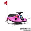 24V Ride on Car Electric Drifting Go Kart for Kids, Ride On Race Car for Ages 3-8 Years, High/Low Speed Switch and Simplified Drifting System - 2 of 4