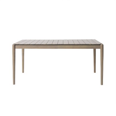 Christopher Knight Home Roesler Acacia Wood 6 Seater Dining Table Light Ash