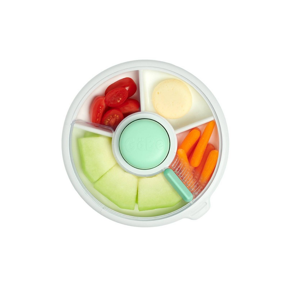Photos - Baby Bottle / Sippy Cup GoBe Kids' Snack Spinner Slide Baby and Toddler Food Storage Container - M