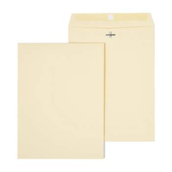 HITOUCH BUSINESS SERVICES Extra-Heavyweight Clasp/Moistenable Glue Catalog Envelopes 9x12 Manila