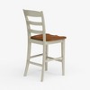 Monarch Counter Height Barstool Off White - Homestyles - image 2 of 4