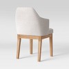 Kinston Curved Back Upholstered Dining Chair - Threshold™ - image 4 of 4