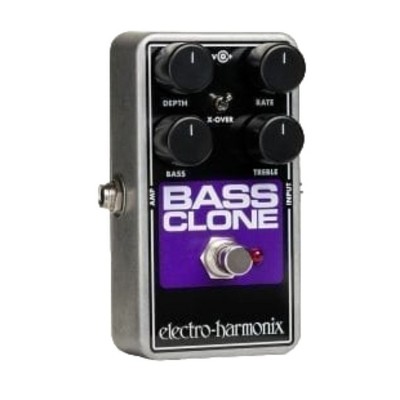 Electro-Harmonix Bass Clone Chorus Effects Pedal with Optimized Bass and Clarity