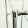 Organize It All Four Tier Bath Shelf Chrome : Microfiber, Machine Washable, Non-Slip Backing - 4 of 4