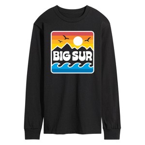 Men's - Instant Message - Big Sur Badge Long Sleeve Graphic T-Shirt - 1 of 4