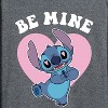 Men's - Lilo and Stitch - Be Mine Long Sleeve Graphic T-Shirt - 2 of 4