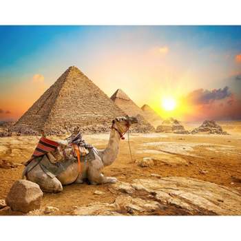 Toynk Giza Sunrise Ancient Egypt Pyramid Puzzle | 1000 Piece Jigsaw Puzzle