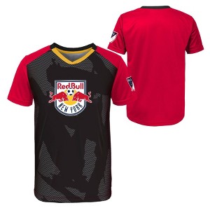 MLS New York Red Bulls Boys' Sublimated Poly Jersey - 1 of 3