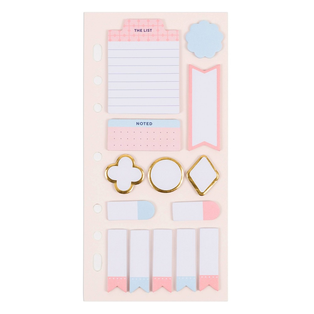 Multi-Sized Planner Sticky Notes - Delicate Details - U-Brands was $4.99 now $2.49 (50.0% off)