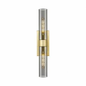 Ballston Urban - 2 Light Bath Vanity In Art Deco Style-3 Inches Tall and 24 Inches Wide - 1 of 1