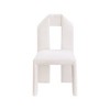 Meridian Furniture,Bennett Chenille Fabric Dining Chair, Set of 2 - 2 of 4