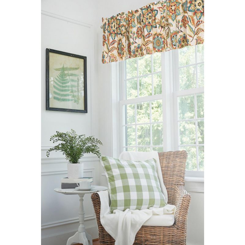 C&F Home Fiona Brown Valance Collection, 4 of 9