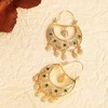 SOHI Women's Gold Regal Drop Earrings - 2 of 3