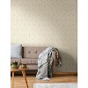 RoomMates Striped Hexagon White Peel and Stick Wallpaper: Vinyl, Self-Adhesive, Geometric, Modern, Removable, 28.18 Sq Ft Coverage - image 2 of 4