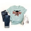 Simply Sage Market Women's Howdy Y'all Bull Short Sleeve Graphic Tee - 3 of 3