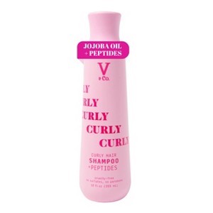 V&Co. Beauty Curly Hair + Peptide Shampoo - 12 fl oz - 1 of 4
