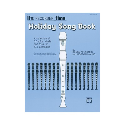 Alfred Its Recorder Time: Holiday Songbook