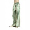 Women's Stripers Green Twill Pant - Aureum - 4 of 4