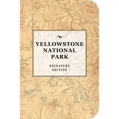 Yellowstone National Park Signature Notebook - by  Cider Mill Press (Leather Bound)