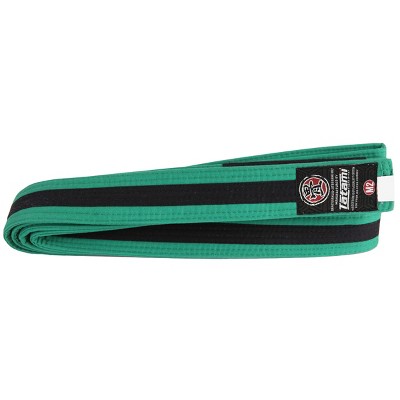 Tatami Fightwear Kid's IBJJF Rank Belt - M4 - Green/Black