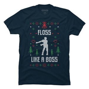 Men's Design By Humans ugly christmas sweater By shirtpublic T-Shirt - 1 of 4