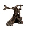 Hermit Crab Toy, Aquarium Decoration - Resin Tree Trunk Climbing Ornament (Y330) Simulated Roots for Hermit Crab/Reptile/Lizard/Newt, 11x5x11.5cm - 3 of 4