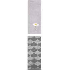 REGALWOVEN 2 Pack Soft Absorbent Cotton Hand Towel for Bathroom Home Decor - 1 of 4