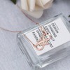 Women's White/Rose Gold Sterling Silver Necklace with Cubic Infinity Heart - Birthday Gift for Wife, Mom - 2 of 4