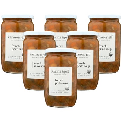 Karine & Jeff Organic French Pesto Soup - Case of 6/25.4 oz