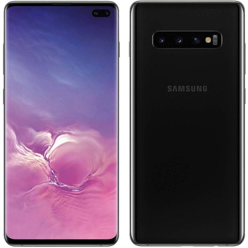 Samsung Galaxy S10+ Pre-Owned (128GB) GSM/CDMA Smartphone - Black, 1 of 7