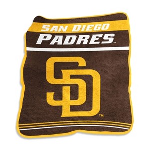 MLB San Diego Padres Raschel Throw Blanket - 1 of 1