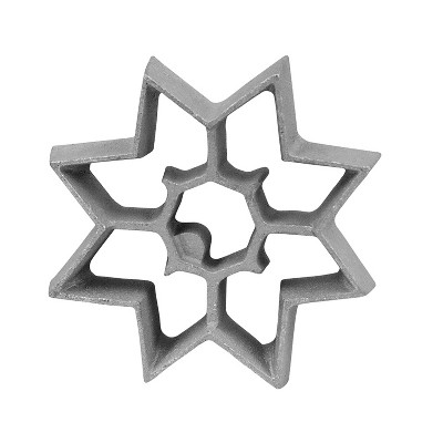 O'creme Rosette-iron Mold, Cast Aluminum Eight Pointed Star : Target