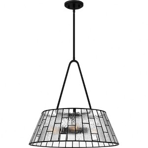 Quoizel Lighting 4 - Light Pendant in  Matte Black - 1 of 4