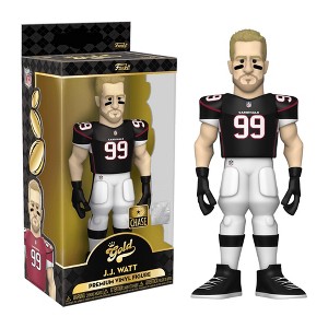Funko Gold Houston Texans NFL 5 Inch Vinyl Figure | JJ Watt CHASE - 1 of 4