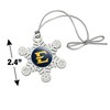 ETSU Primary Logo Metal Snowflake Christmas Tree Holiday Ornament - 3 of 3