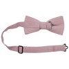 Men's Solid Color 2.5 W And 4.5 L Inch Pre-Tied adjustable Bow Ties - image 3 of 3