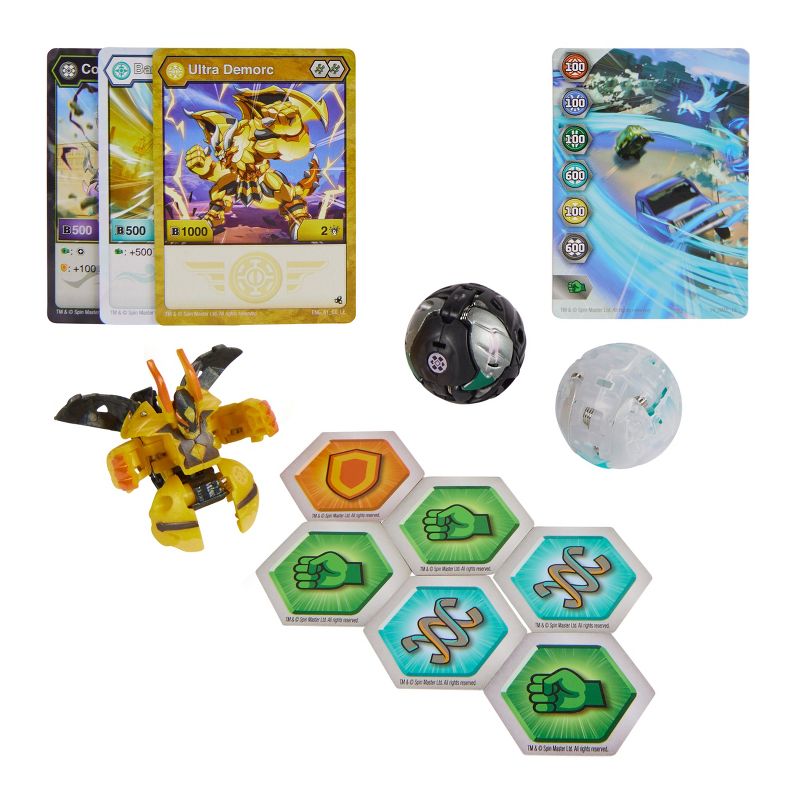 Bakugan Legends Demorc Ultra with Colossus and Barbetra Starter Pack Figures - 3pk, 3 of 11