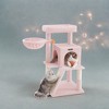 Cat Tree CatTower for Large Cats - 37.8-Inch Multi-Level Cat Condo with Widened Perch and 2-Door Cat Cave - 3 of 4