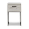 Signature Design by Ashley Contemporary Socalle 1 Drawer Nightstand, Light Natural - 3 of 4