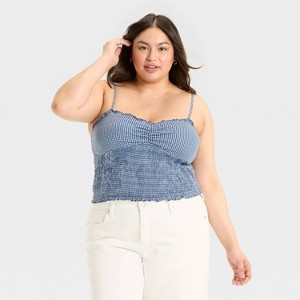 Women's Smocked Cami - Wild Fable™ - 1 of 3