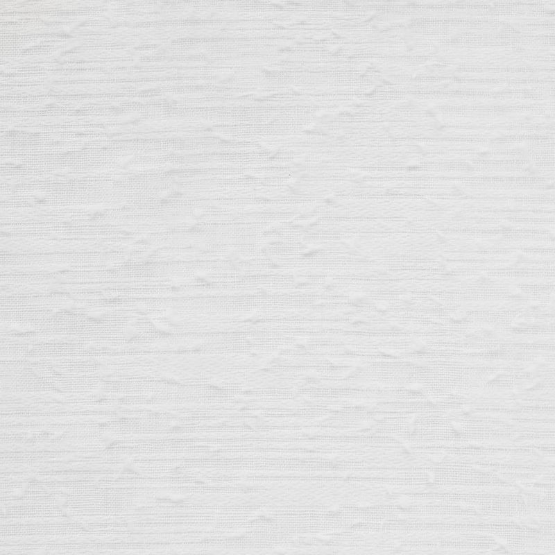Habitat Boucle Sheer Premium Stylish and Functional Grommet Curtain Panel White, 6 of 7