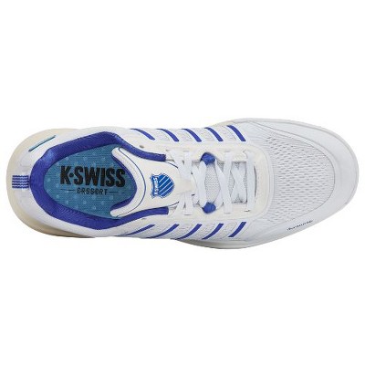 K-Swiss Men's Ultra Court Pickleball Shoe (White/Dazzling Blue/Egret). (8.5) — фото 6