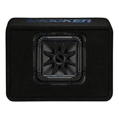 Kicker 44TL7S102 10" L7S 600-Watt Truck-Style 2-Ohm Subwoofer Enclosure