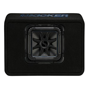 Kicker 44TL7S102 10" L7S 600-Watt Truck-Style 2-Ohm Subwoofer Enclosure - 1 of 2