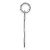 Black Bow Jewelry Sterling Silver, Jersey Collection, Large Number 5 Pendant - 2 of 4
