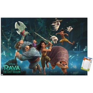 Trends International Disney Raya and the Last Dragon - Group Unframed Wall Poster Prints - 1 of 4