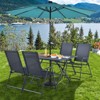 Tangkula 5 PCS Patio Dining Furniture Set Outdoor Table & Chair Set w/Folding Table - 2 of 4