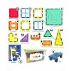 Mag Genius 182 pieces of Mathematically Shaped Magnetic Colorful and Transparent Building Tiles - 2 of 4